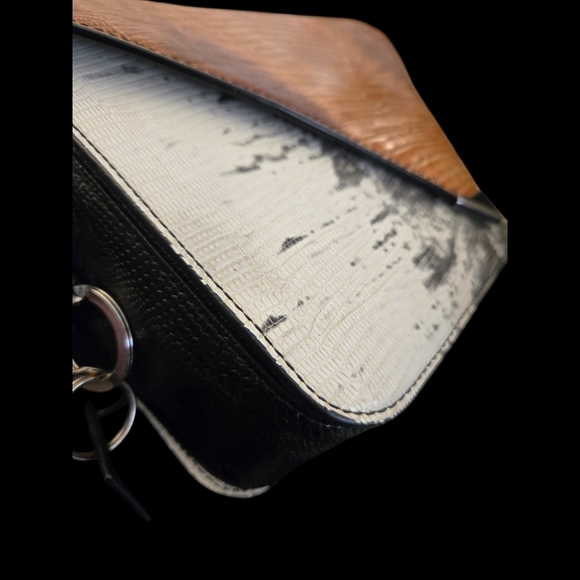 Alexander Wang Tan and White Crossbody Bag Ltd Edition Authentic - Picture 5 of 11